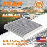 Fram Cabin Air Filter for Audi A3 RS3 S3 8V Q2 GA TT FV 4Cyl 5Cyl 2012-2018