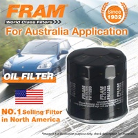 Fram Oil Filter for Holden Barina SPARK MJ 1.2L Petrol 4Cyl 10/2010-On Ref Z930