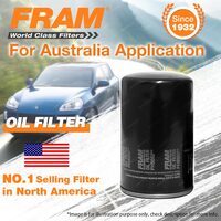 Fram Oil Filter for Ford Escape ZG 1.5 2.0L Petrol 4Cyl 12/2016-On Refer Z553