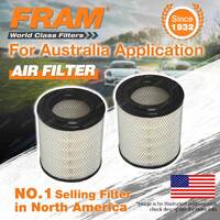 2 x Fram Air Filters for Daihatsu Delta 4Cyl 4.1L 4.9L 4.6L 5.3L Turbo Diesel