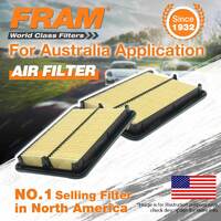 2 x Fram Air Filter for Nissan Navara D40 4Cyl 2.5L Turbo Diesel 06/2006-03/2015