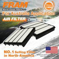 2 x Fram Air Filter for Toyota Landcruiser VDJ200 V8 4.5L TD 2007-On Refer A1634