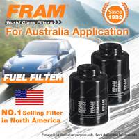 2 x Fram Fuel Filters for Subaru Forester S3 S4 SH9 Outback BR 4cyl 2.0L