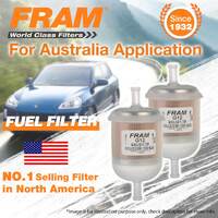 2 x Fram Fuel Filter for BMW 518 525 528 E12 1.8L 2.5L 2.8L Petrol 74-81 Ref Z14