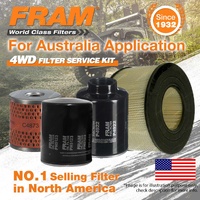 Fram 4WD Filter Service Kit for Toyota Landcruiser HZJ70 HZJ75 HZJ79 Refer RSK26