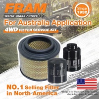 Fram 4WD Filter Service Kit FSA34 for Ford Ranger PJ PK Reference RSK4