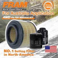 Fram 4WD Filter Service Kit FSA41 for Mazda BT-50 DX Reference RSK7