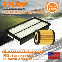 Fram Oil Air Filter Service Kit for Mazda 6 GG GY 4cyl 2.3L Mpv LW V6 3L Petrol