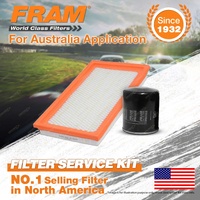 Fram Oil Air Filter Kit for Holden Berlina Calais Commodore VL 6cyl 3L Petrol