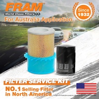 Fram Oil Air Filter Kit for Mazda T3000 Parkway Bus WE 4cyl 3L Diesel Petrol