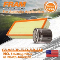 Fram Oil Air Filter Kit for Peugeot 405 D60 D70 406 D8 D9 607 VF II 4cyl V6