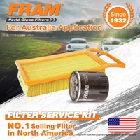 Fram Oil Air Filter Kit for Peugeot 407 ST SV 4cyl 2.2L V6 3L Petrol 09/04-08/09