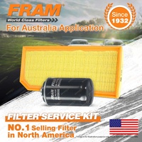 Fram Oil Air Filter Kit for Volkswagen Eos 1F 147 TSI 4cyl 2L Petrol 03/07-07/08