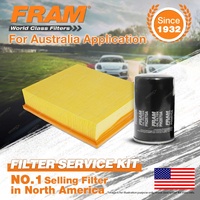 Fram Oil Air Filter Kit for Audi A4 B5 B6 Qt 4cyl 1.8L Petrol 1.8T Rs4 B5 Qt