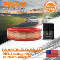 Fram Oil Air Filter Kit for Toyota 4 Runner YN63 Hilux YN56 YN58 4cyl Petrol