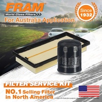 Fram Oil Air Filter for Mitsubishi Mirage LA 3cyl 1.2L Petrol 3A92 12/2012-On