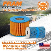 Fram Oil Air Filter Kit for Toyota Dyna HU30 HU15 6cyl 3.6L 4cyl 3L Diesel H