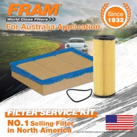 Fram Oil Air Filter Kit for Mercedes Benz C280 C180 W202 6cyl 4cyl 2.8L 1.8L