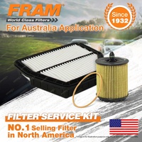 Fram Oil Air Filter for Holden Captiva CG II 4cyl 2.4L Petrol LE5 LE9 2011-On