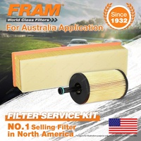 Fram Oil Air Filter Kit for Citroen C2 VTR C3 1.6i 4cyl 1.6L Berlingo Van M59 II