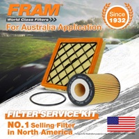 Fram Oil Air Filter for Holden Astra PJ Cascada CJ Cruze JH Turbo 4cyl 1.6L 1.4L