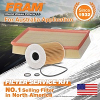 Fram Oil Air Filter for Volkswagen Caravelle T5 Multivan Transporter T6 4cyl 2L