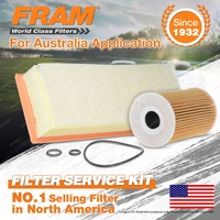 Fram Oil Air Filter Kit for Audi A4 B8 A5 8T Q5 8R 2.0 TDI 4cyl 2L Turbo Diesel