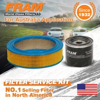 Fram Oil Air Filter Kit for Daihatsu Charade G11 3cyl 1L Petrol CB22 83-85 85-87