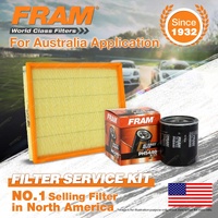 Fram Oil Air Filter Kit for Holden Astra AH Turbo TS II Vxr AH Turbo Coupe 4cyl