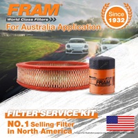 Fram Oil Air Filter Kit for Toyota Corona XT130 4cyl 1.9L Petrol Starfire