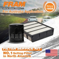 Fram Oil Air Filter for Toyota Hilux Surf 4cyl 3L Turbo Diesel 1KZ-TE 1992-1997