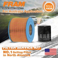 Fram Oil Air Filter for Toyota Dyna 200 300 400 BU142R BU212R BU222R 4cyl 4.1L