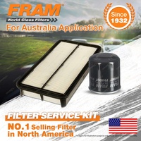 Fram Oil Air Filter Kit for Toyota Celica Corolla Mr2 SW20 Rav 4 SXA10 4cyl 2L