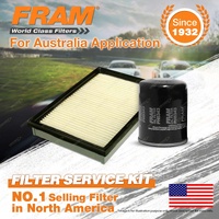 Fram Oil Air Filter for Kia Sportage MR 4cyl 2L Petrol FE-D 1999-2003 1996-1999