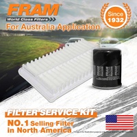 Fram Oil Air Filter Kit for Toyota Camry ACV36R AHV40R 4cyl 2.4L 2AZ-FXE 2AZ-FE