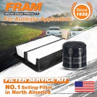 Fram Oil Air Filter Service Kit for Mazda 2 DJ 4cyl 1.5L Petrol FP5 V-P5 2014-On