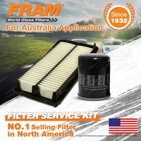 Fram Oil Air Filter Kit for Honda Accord CK V6 3L Petrol J30A1 01/1999-2003