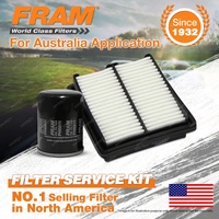 Fram Oil Air Filter for Honda Jazz GD 4cyl 1.3L 1.5L Petrol L13A1 L15A1 02-08