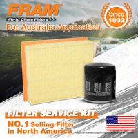 Fram Oil Air Filter Kit for Landrover Freelander L314 V6 2.5L 25K4F 11/2000-2006