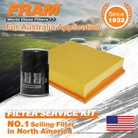 Fram Oil Air Filter Kit for Audi 80 B4 2.3E 5cyl 2.3L Petrol NG 08/1992-1994