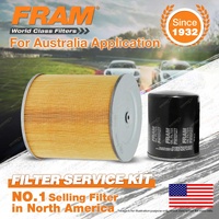 Fram Oil Air Filter Kit for Kia K2700 TU 4cyl 2.7L Diesel J2 10/2002-01/2005