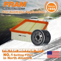 Fram Oil Air Filter for Ford Ecosport BK Fiesta WZ WS WT 4cyl 1.4L 1.6L Petrol