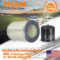 Fram Oil Air Filter Kit for Toyota Stout RK110 RK111 Tarago Diesel 2C 4cyl 2L