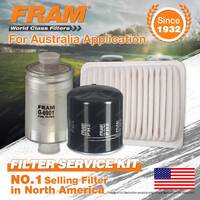 Fram Oil Air Fuel Filter Service Kit for Ford Fairlane Fairmont Falcon BA BF