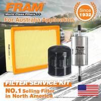 Fram Oil Air Fuel Filter Service Kit for Ford Focus LS 06/2005-2007