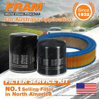 Fram Oil Air Fuel Filter Service Kit for Nissan 720 King Cab Pick-Up SD23 SD25