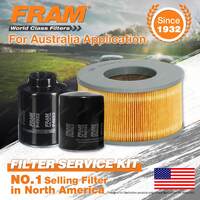 Fram Oil Air Fuel Filter Service Kit for Toyota Hilux LN147 LN172 LN167 KZN165