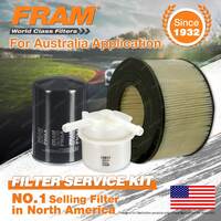 Fram Oil Air Fuel Filter Service Kit for Toyota Landcruiser FJ60 FJ62 FJ70 FJ73