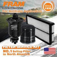 Fram Oil Air Fuel Filter Service Kit for Toyota Rav 4 SXA10 SXA11