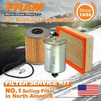 Fram Oil Air Fuel Filter Service Kit for BMW 320I E36 M3 E36 1991-2000